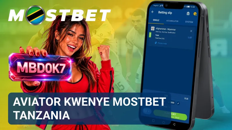 Ndege ya Aviator inaonekana ikipaa kwenye skrini ya mchezo ndani ya jukwaa la MostBet.