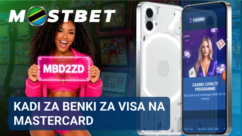 Kadi za Visa na Mastercard zimewasilishwa kama chaguo la kulipia amana kwenye MostBet.