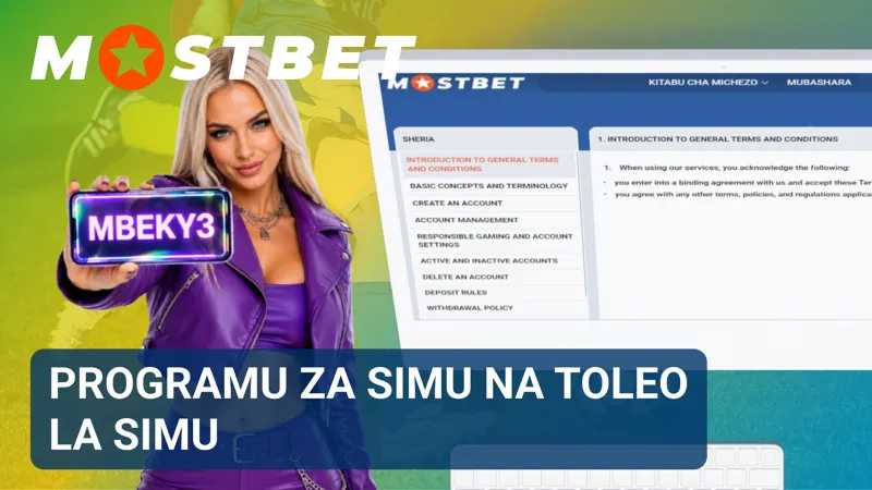Programu ya Mostbet hutoa ufikiaji wa huduma za michezo na kasino kupitia simu mahiri.