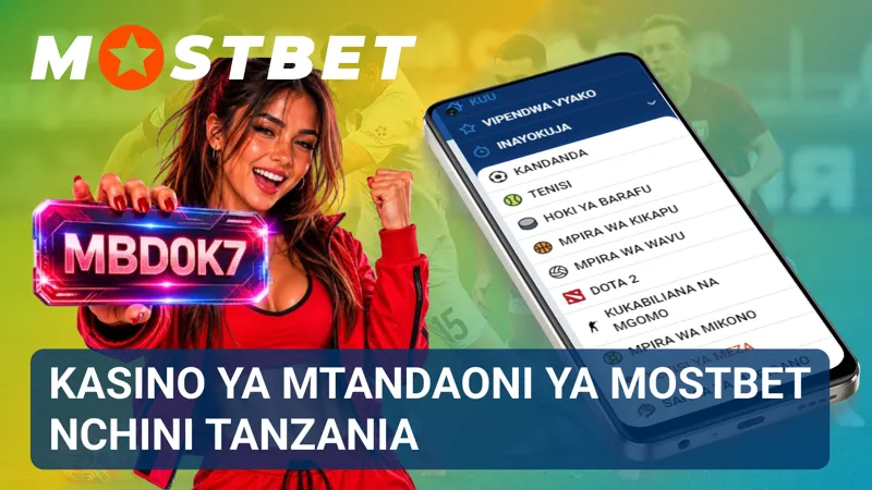 Mkusanyiko wa michezo ya kasino unapatikana kwa wachezaji wa Mostbet nchini Tanzania.
