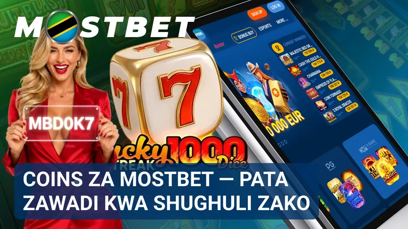 Coins za Mostbet kwa shughuli za akaunti